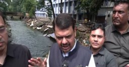 Maharashtra Dy CM Fadnavis visits flood-affected areas in Nagpur